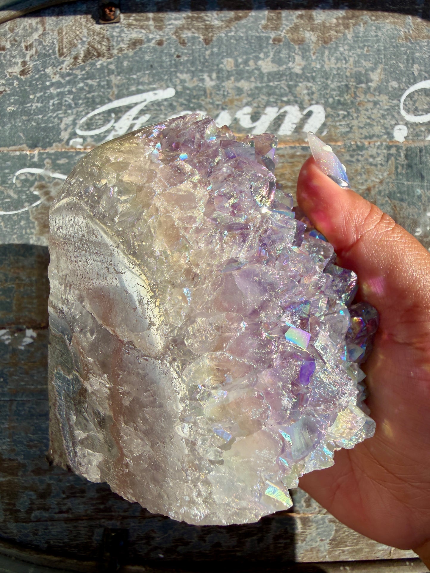 Gorgeous AURA Amethyst Cut Base | Brazil | Opt 69