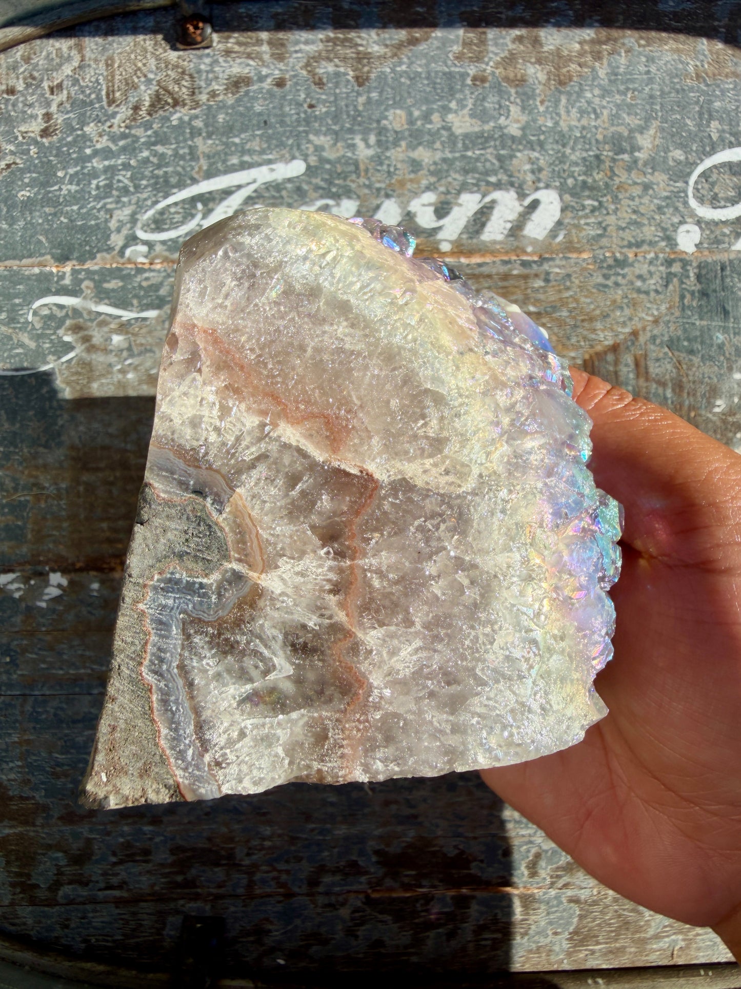 Gorgeous AURA Amethyst Cut Base | Brazil | Opt 69