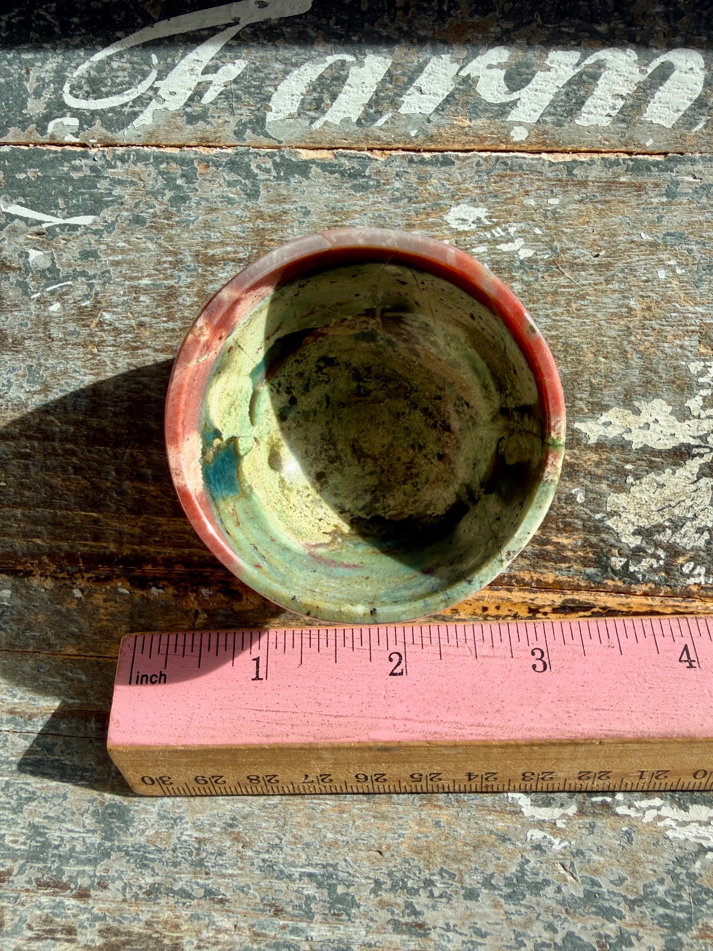 Gorgeous Unicorn Jasper Mini Bowl from India | Opt K