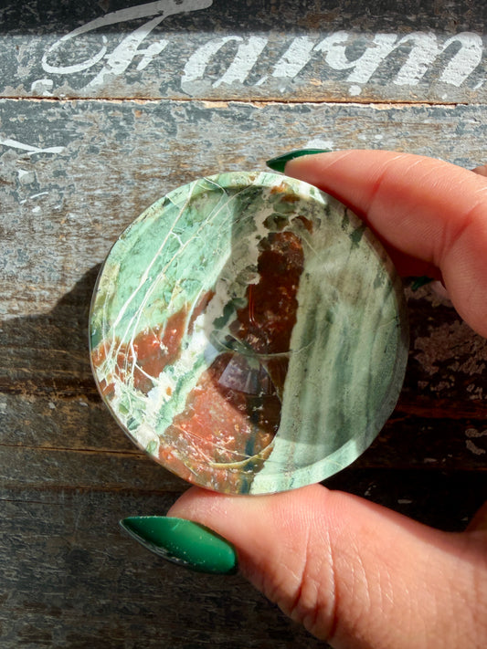 Gorgeous Unicorn Jasper Mini Bowl from India | Opt I