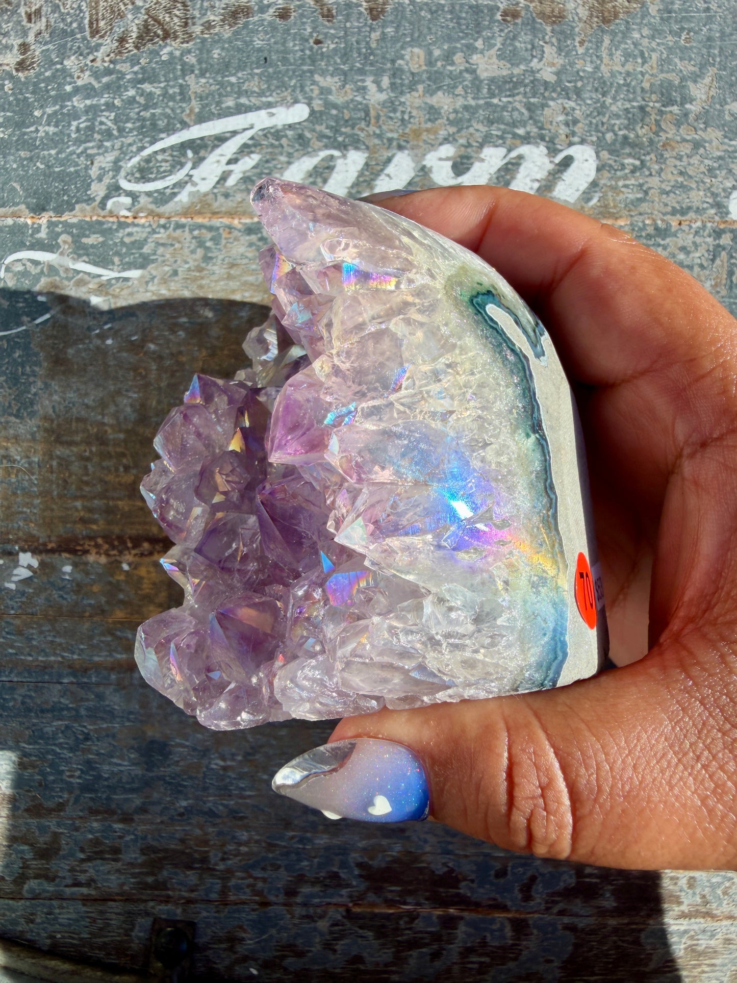 Gorgeous AURA Amethyst Cut Base | Brazil | Opt 70