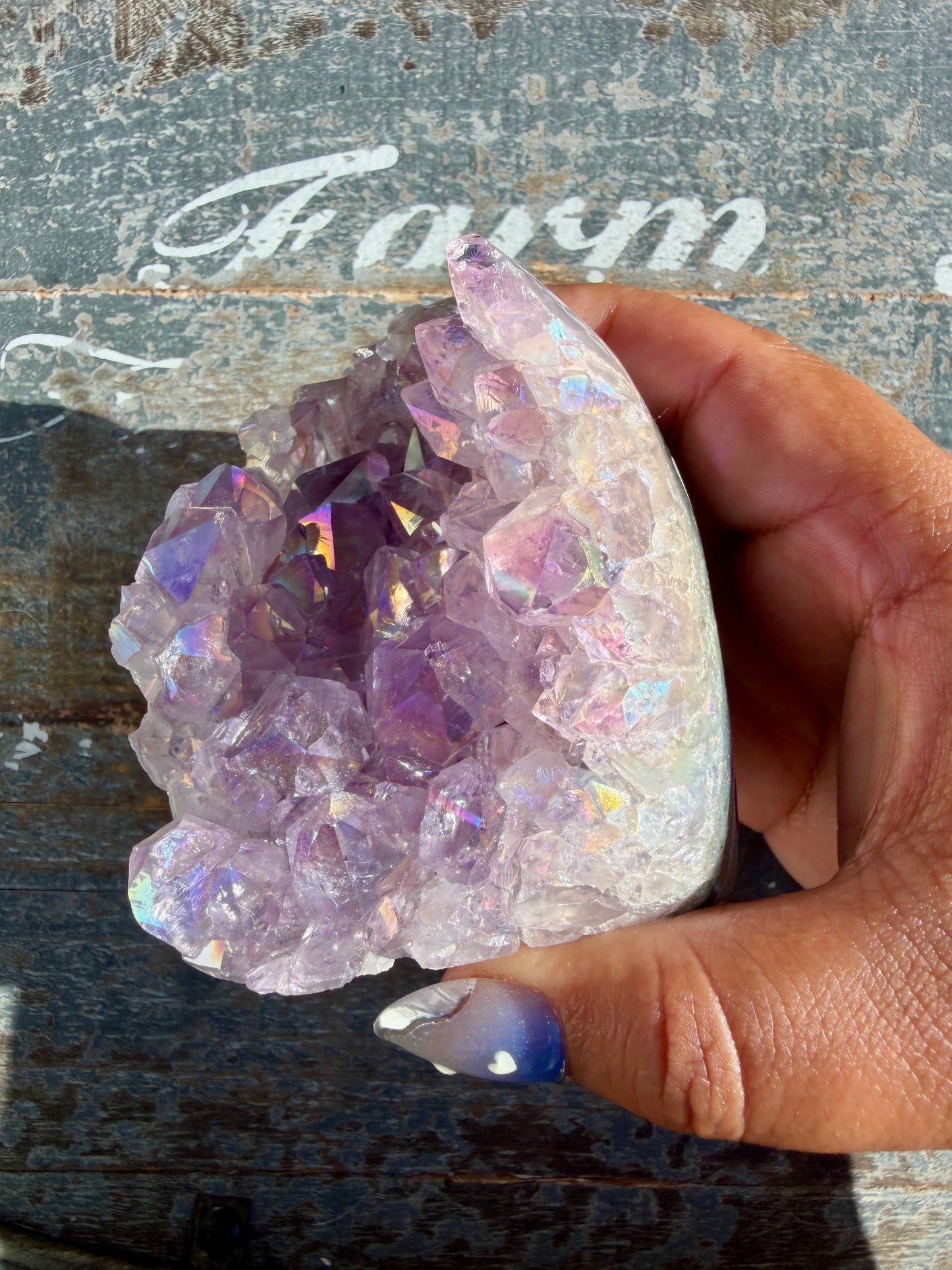 Gorgeous AURA Amethyst Cut Base | Brazil | Opt 70