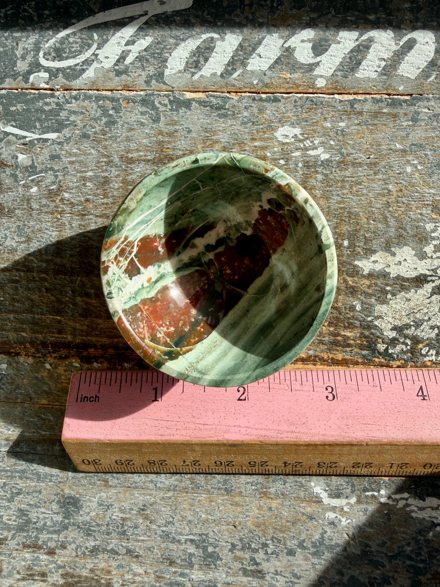Gorgeous Unicorn Jasper Mini Bowl from India | Opt I
