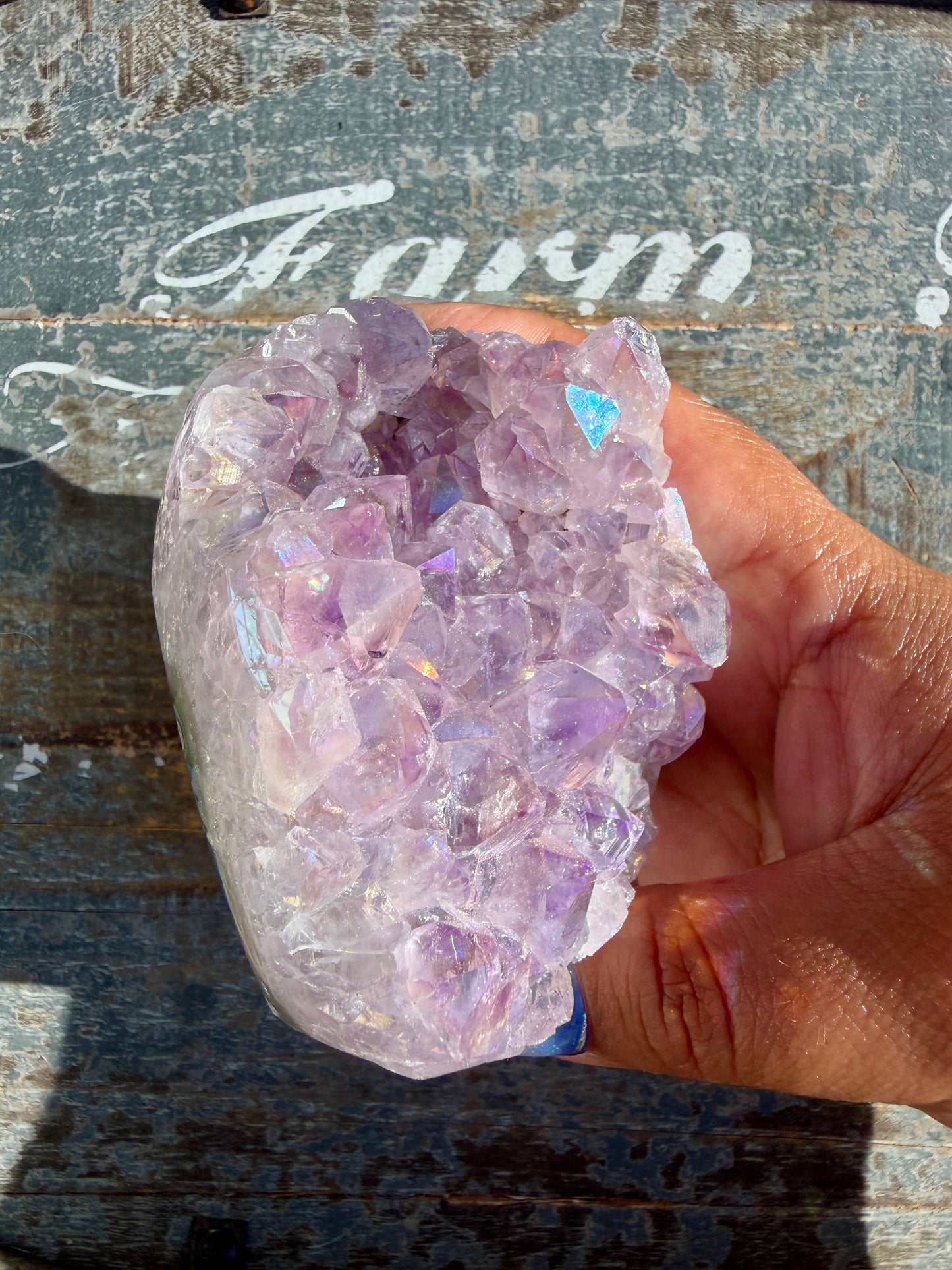 Gorgeous AURA Amethyst Cut Base | Brazil | Opt 70