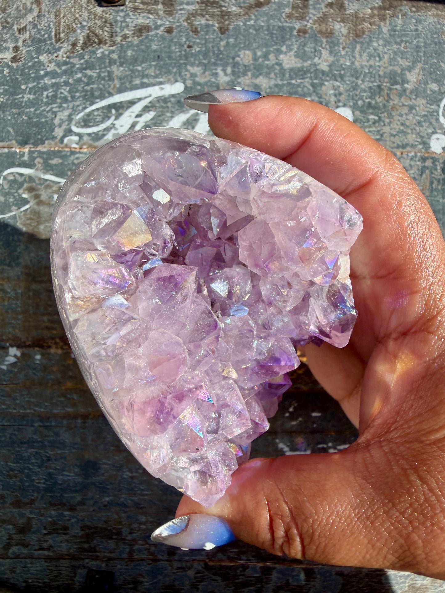 Gorgeous AURA Amethyst Cut Base | Brazil | Opt 70