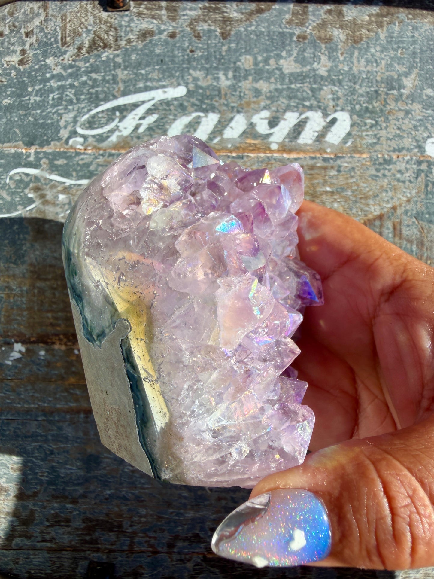 Gorgeous AURA Amethyst Cut Base | Brazil | Opt 70