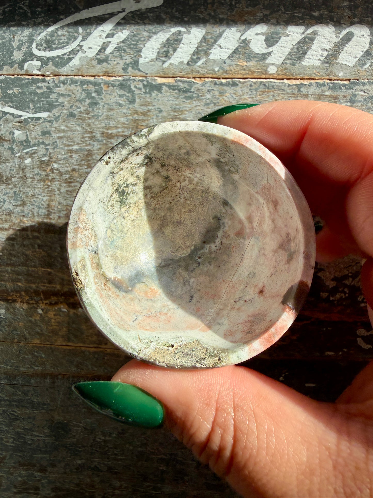 Gorgeous Unicorn Jasper Mini Bowl from India | Opt B