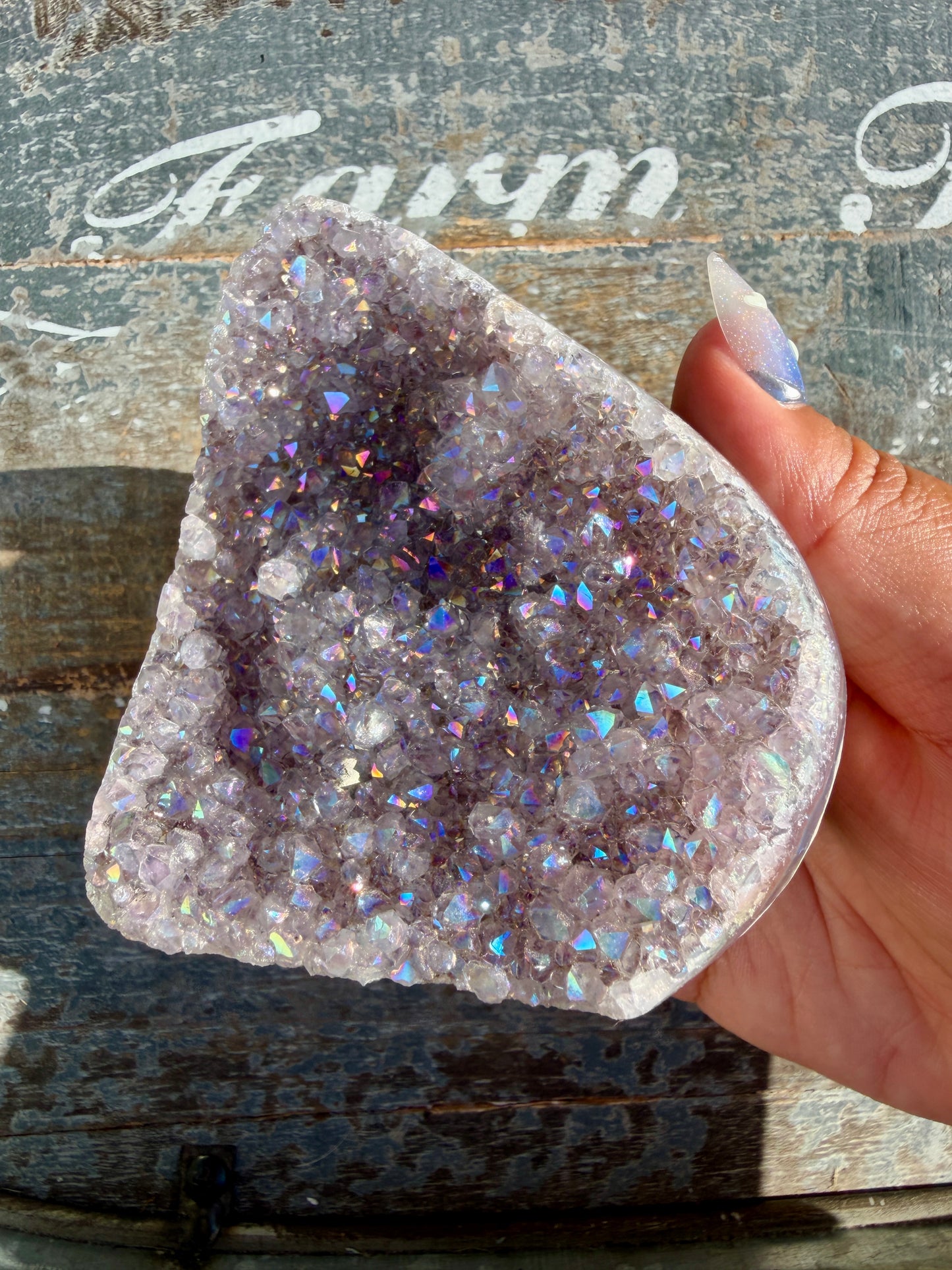 Gorgeous AURA Amethyst Cut Base | Brazil | Opt 71