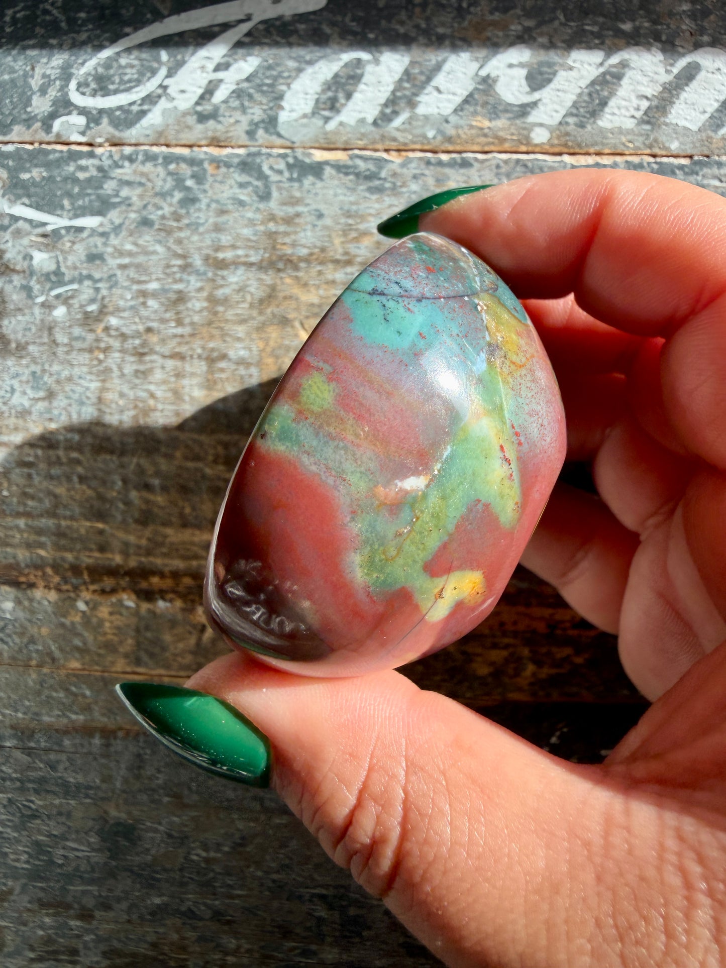 Gorgeous Unicorn Jasper Mini Bowl from India | Opt A