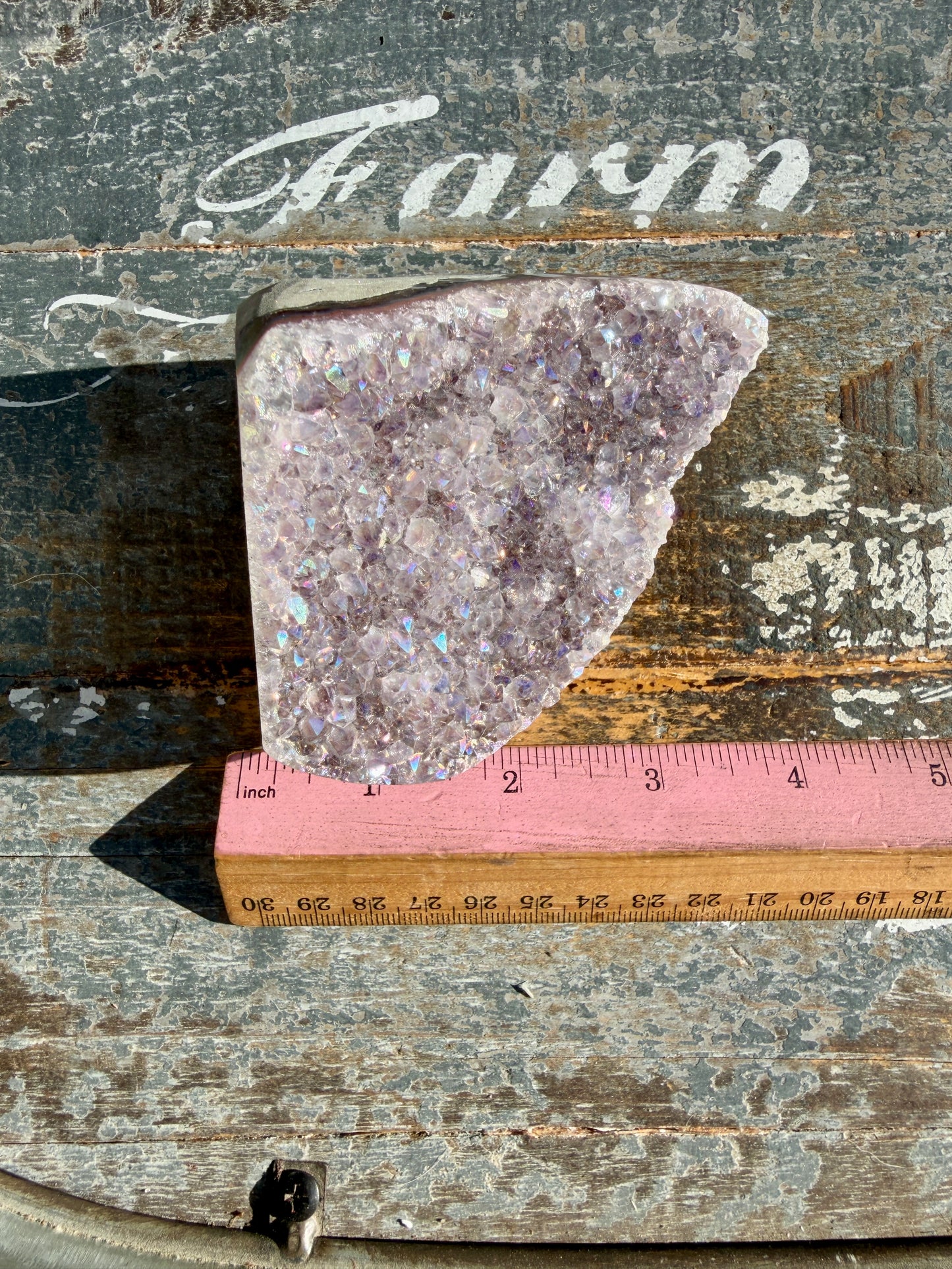 Gorgeous AURA Amethyst Cut Base | Brazil | Opt 71