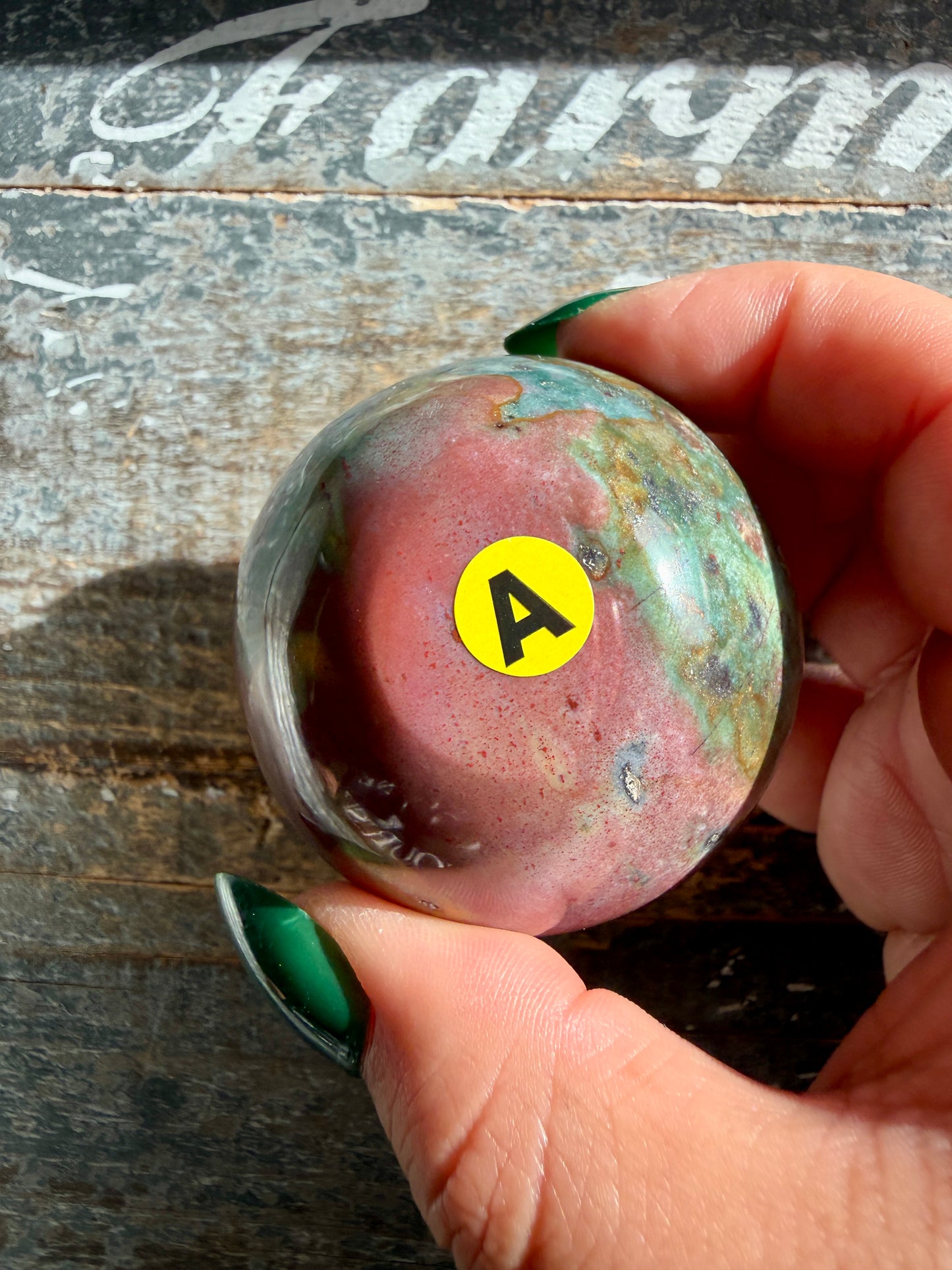 Gorgeous Unicorn Jasper Mini Bowl from India | Opt A