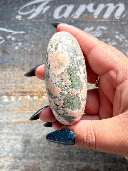 Gorgeous Heulandite Tree Agate Shiva from India | L