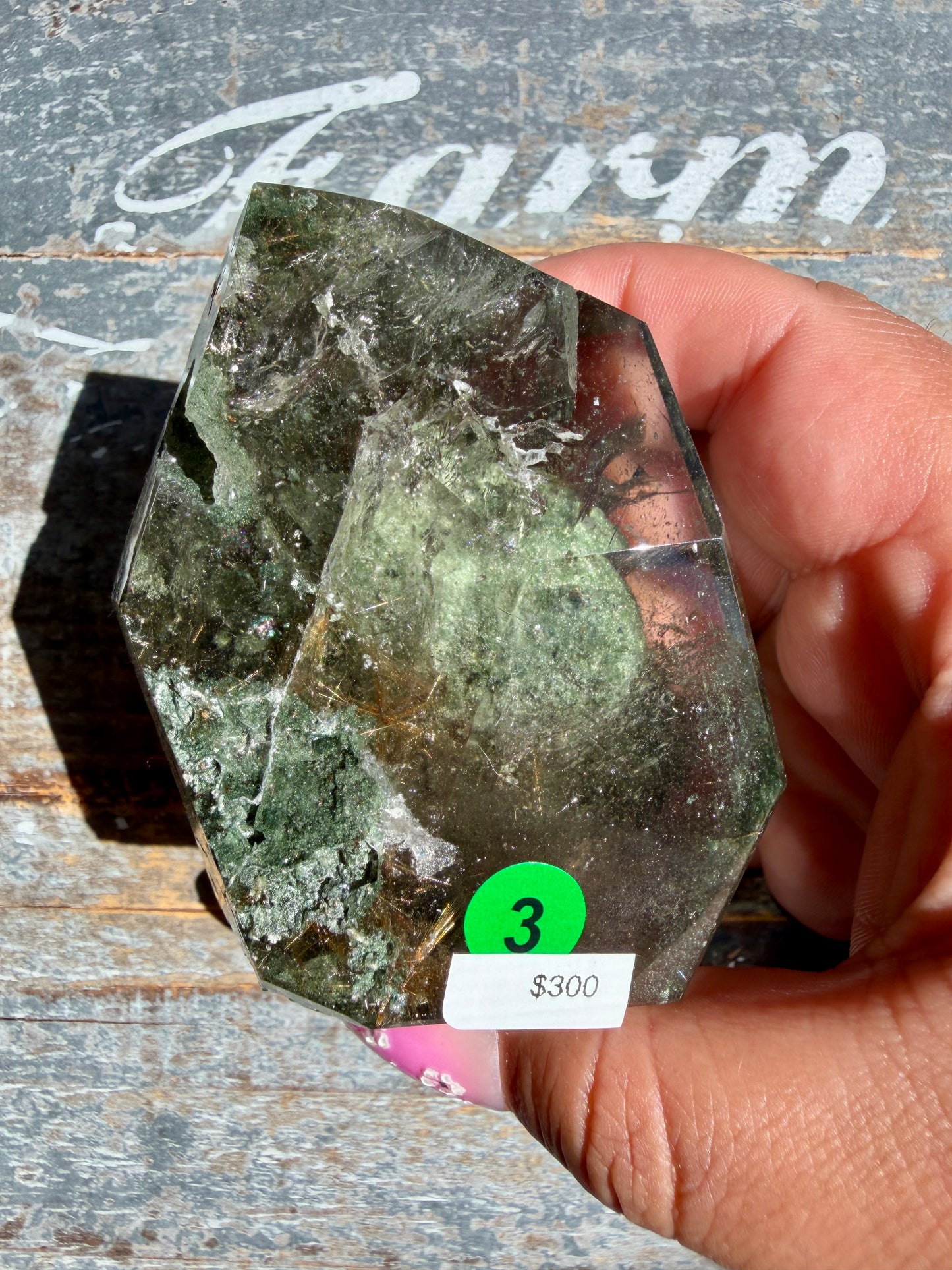 Gorgeous Himalayan Quartz with Rutile | India | Opt 3