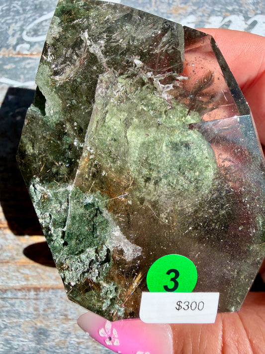 Gorgeous Himalayan Quartz with Rutile | India | Opt 3