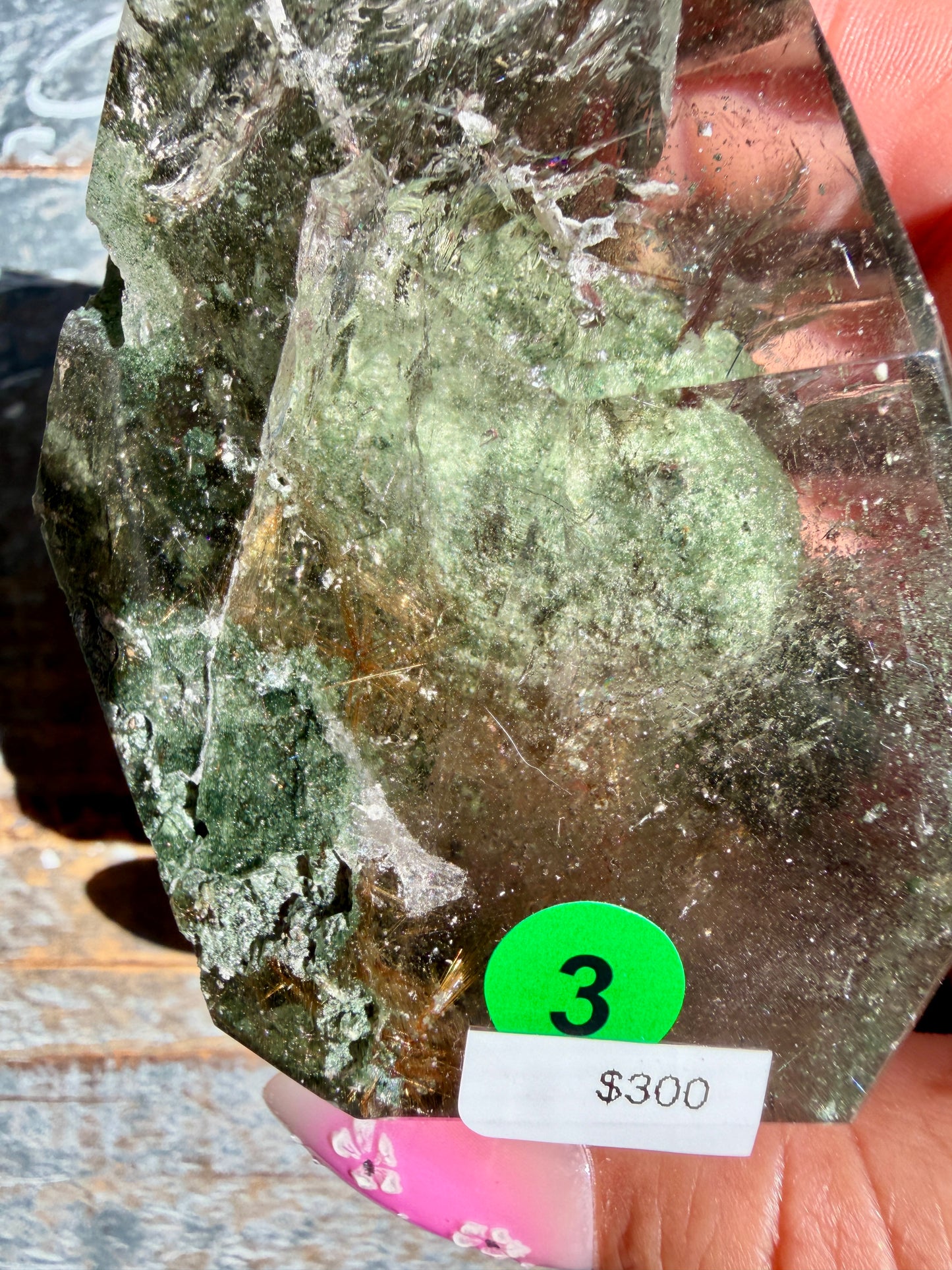 Gorgeous Himalayan Quartz with Rutile | India | Opt 3