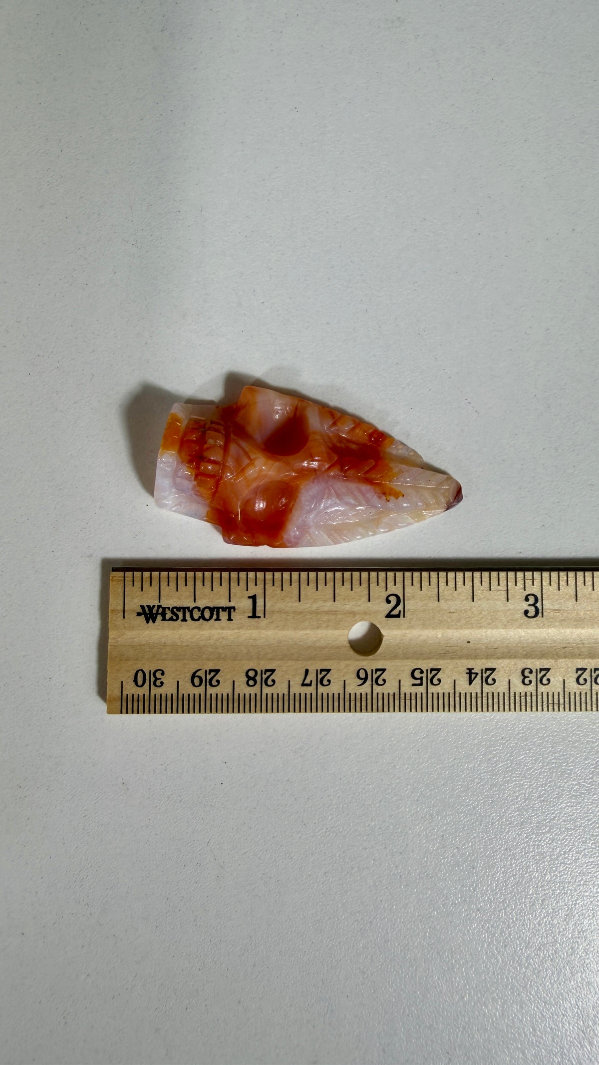 Carnelian Feather Skull | Madagascar | Opt 61