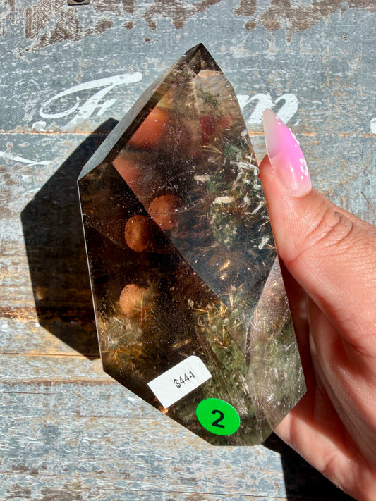 Gorgeous Himalayan Quartz with Rutile | India | Opt 2