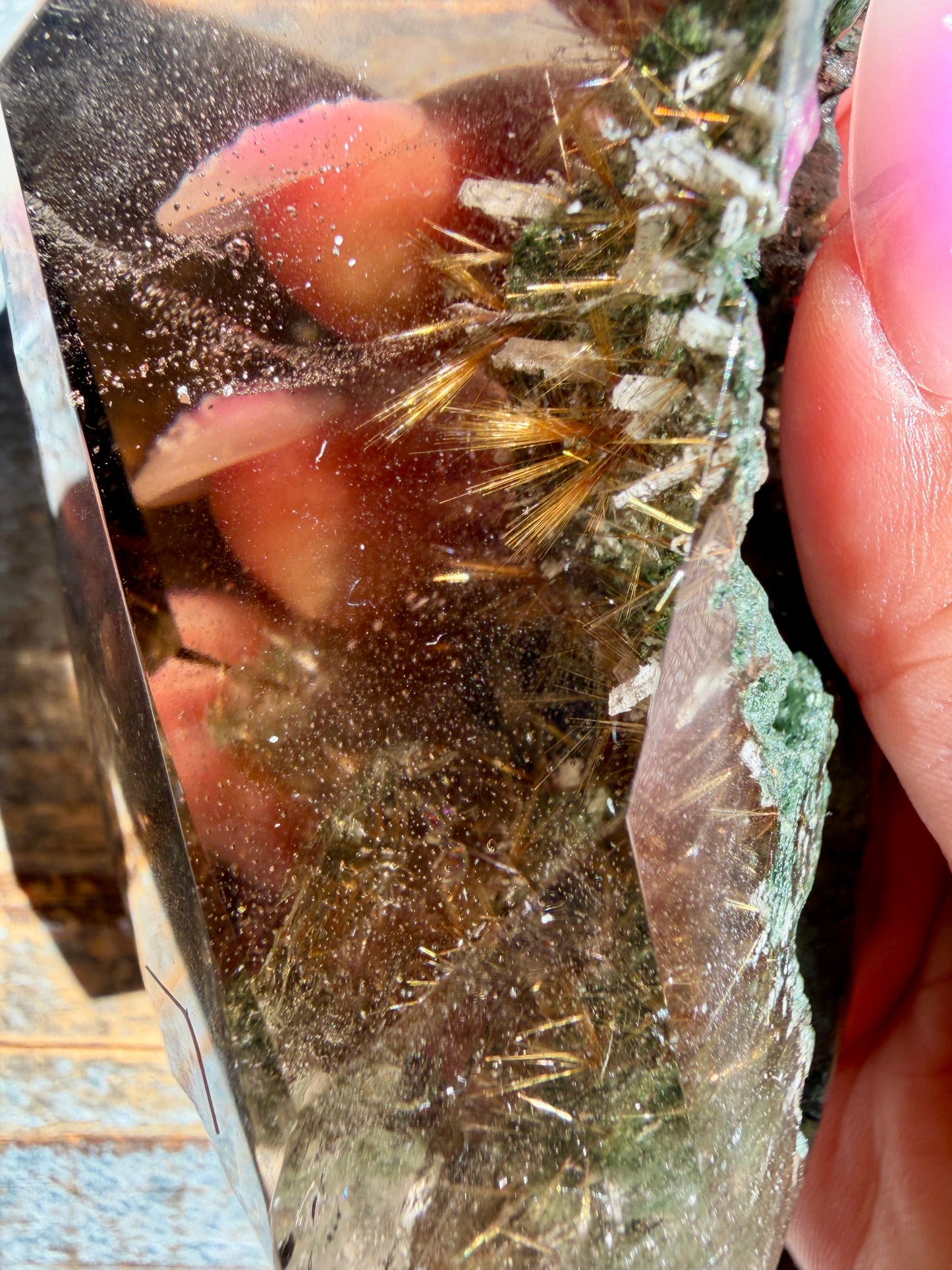 Gorgeous Himalayan Quartz with Rutile | India | Opt 2