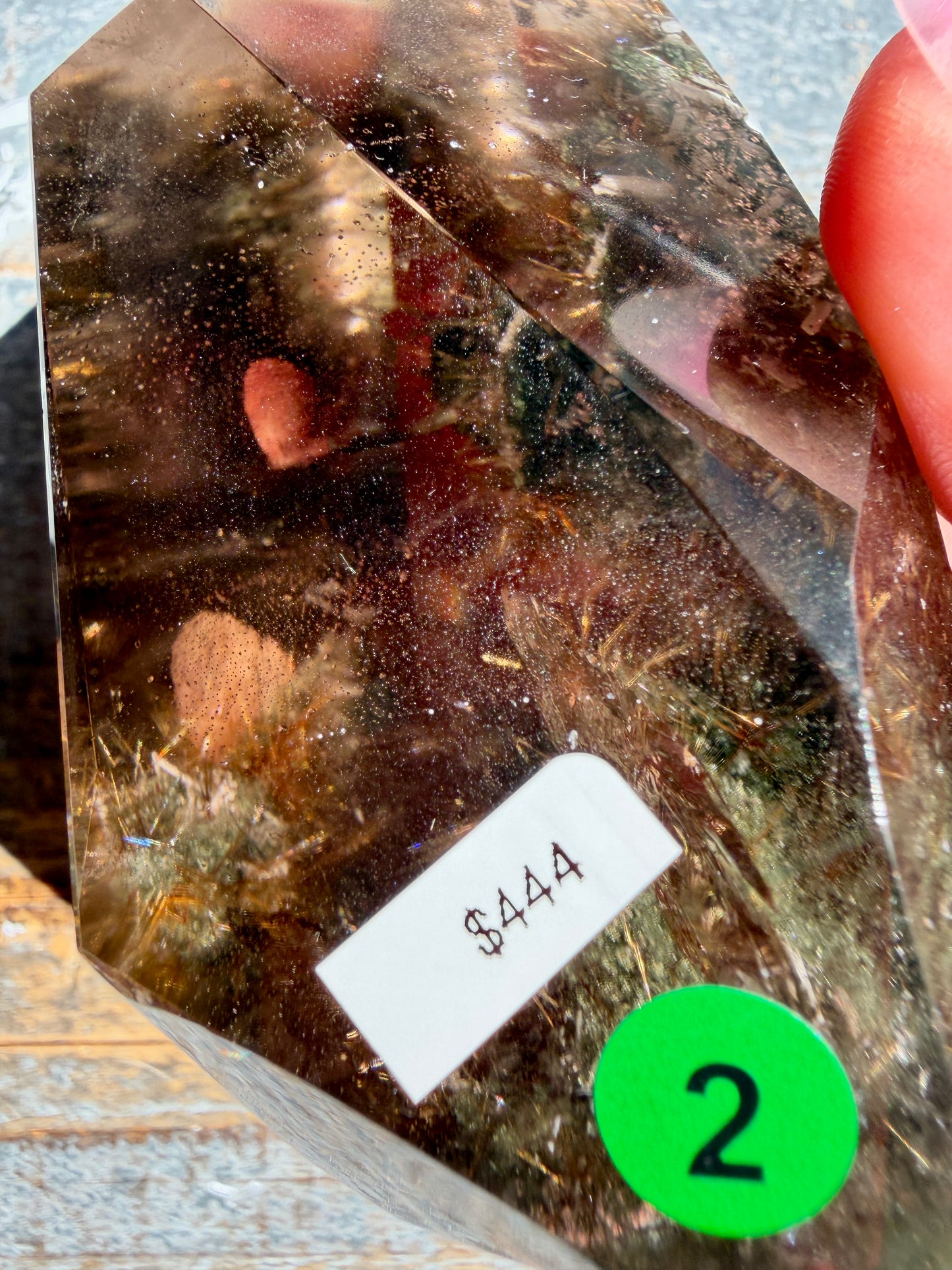 Gorgeous Himalayan Quartz with Rutile | India | Opt 2