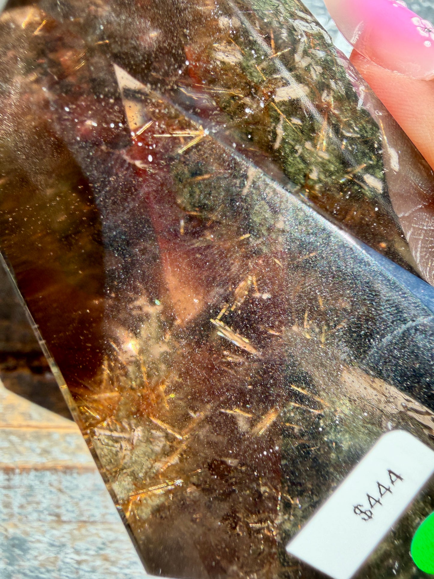 Gorgeous Himalayan Quartz with Rutile | India | Opt 2