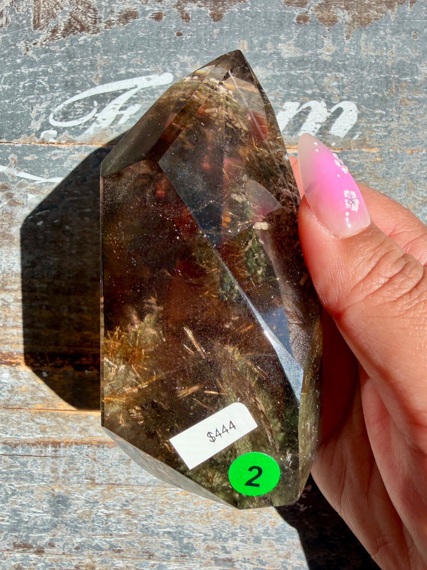 Gorgeous Himalayan Quartz with Rutile | India | Opt 2