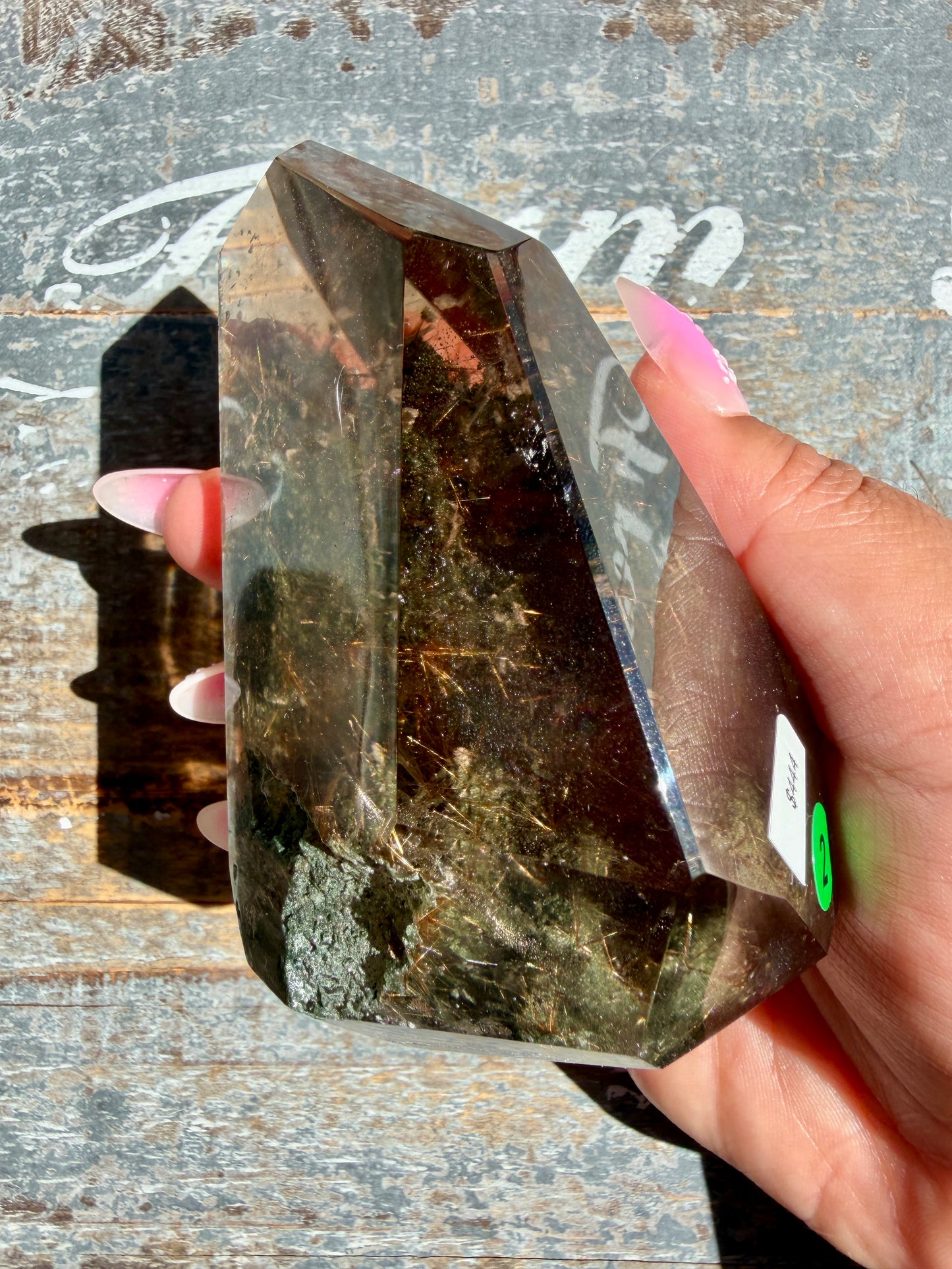 Gorgeous Himalayan Quartz with Rutile | India | Opt 2