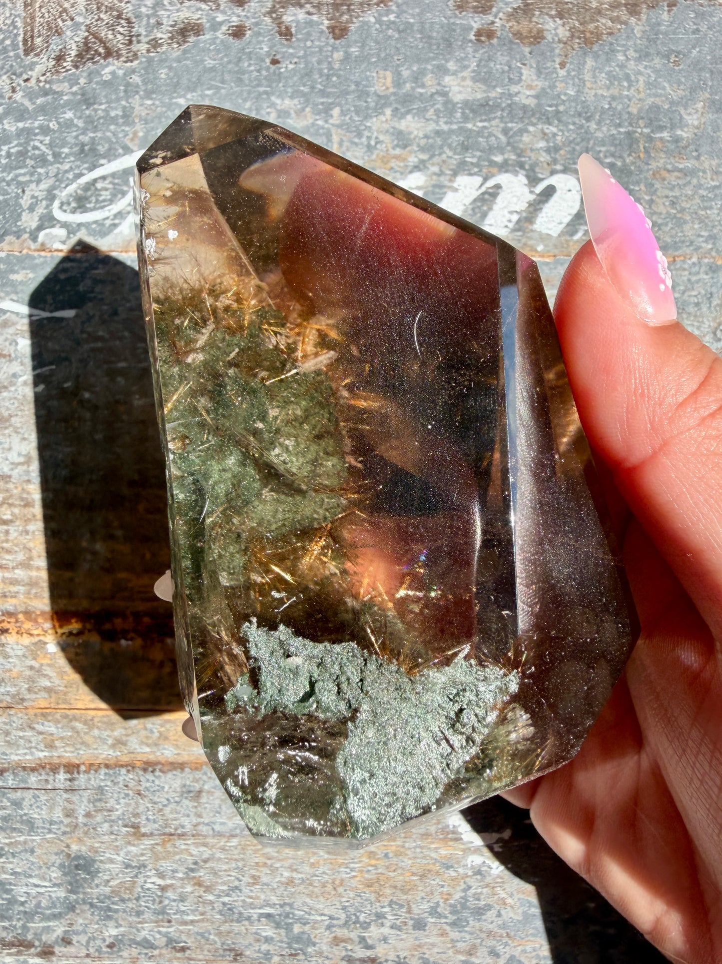 Gorgeous Himalayan Quartz with Rutile | India | Opt 2