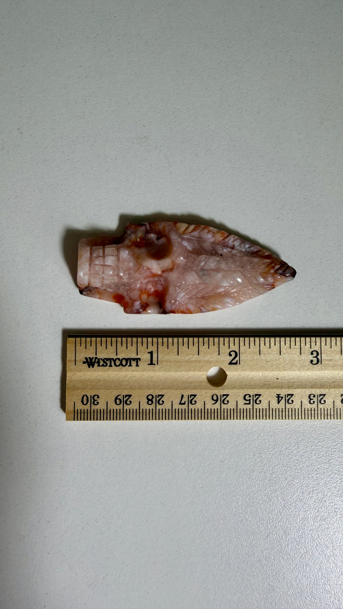 Carnelian Feather Skull | Madagascar | Opt 64