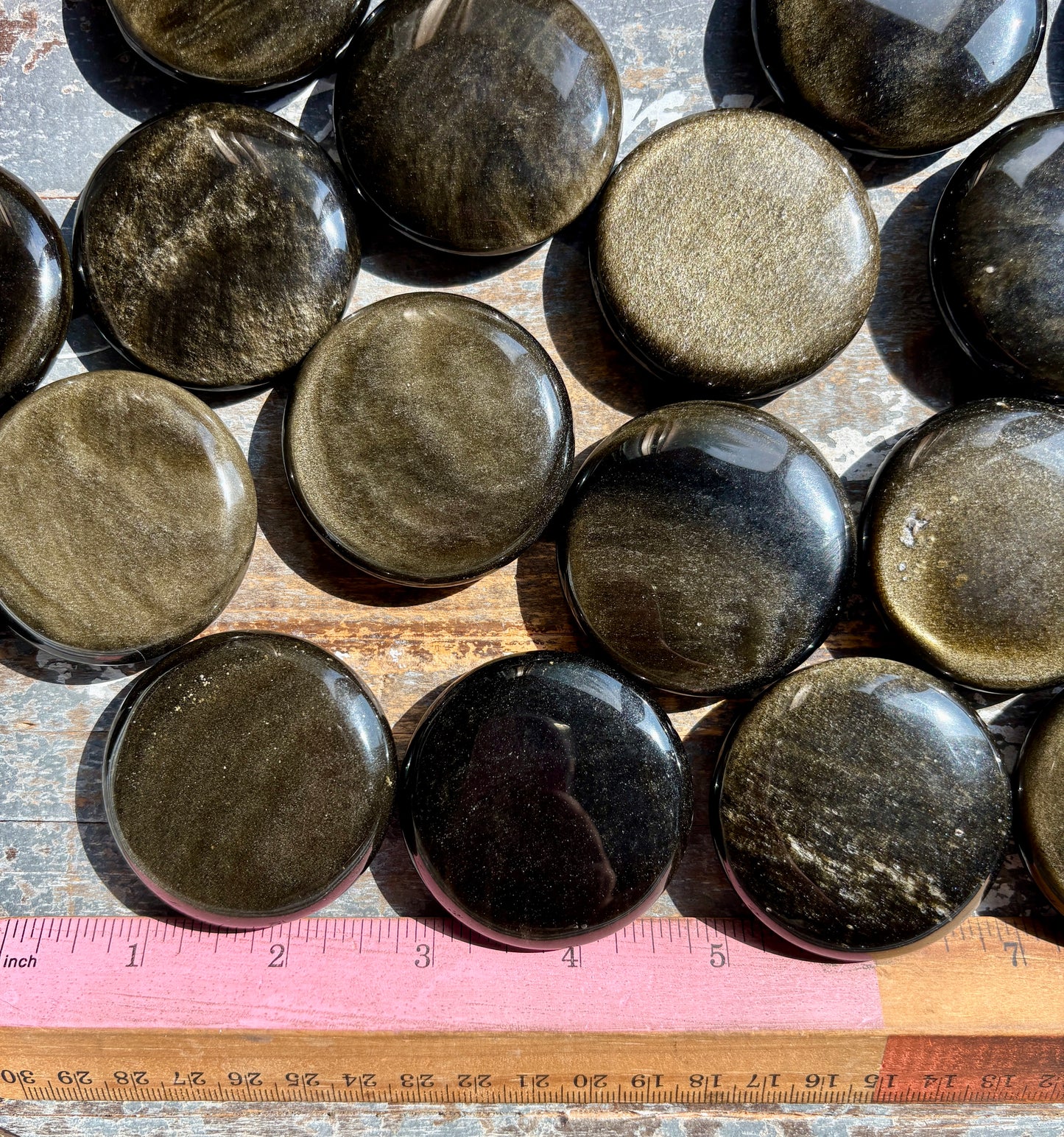 One (1) Gold Sheen Medallion | Intuitively Chosen