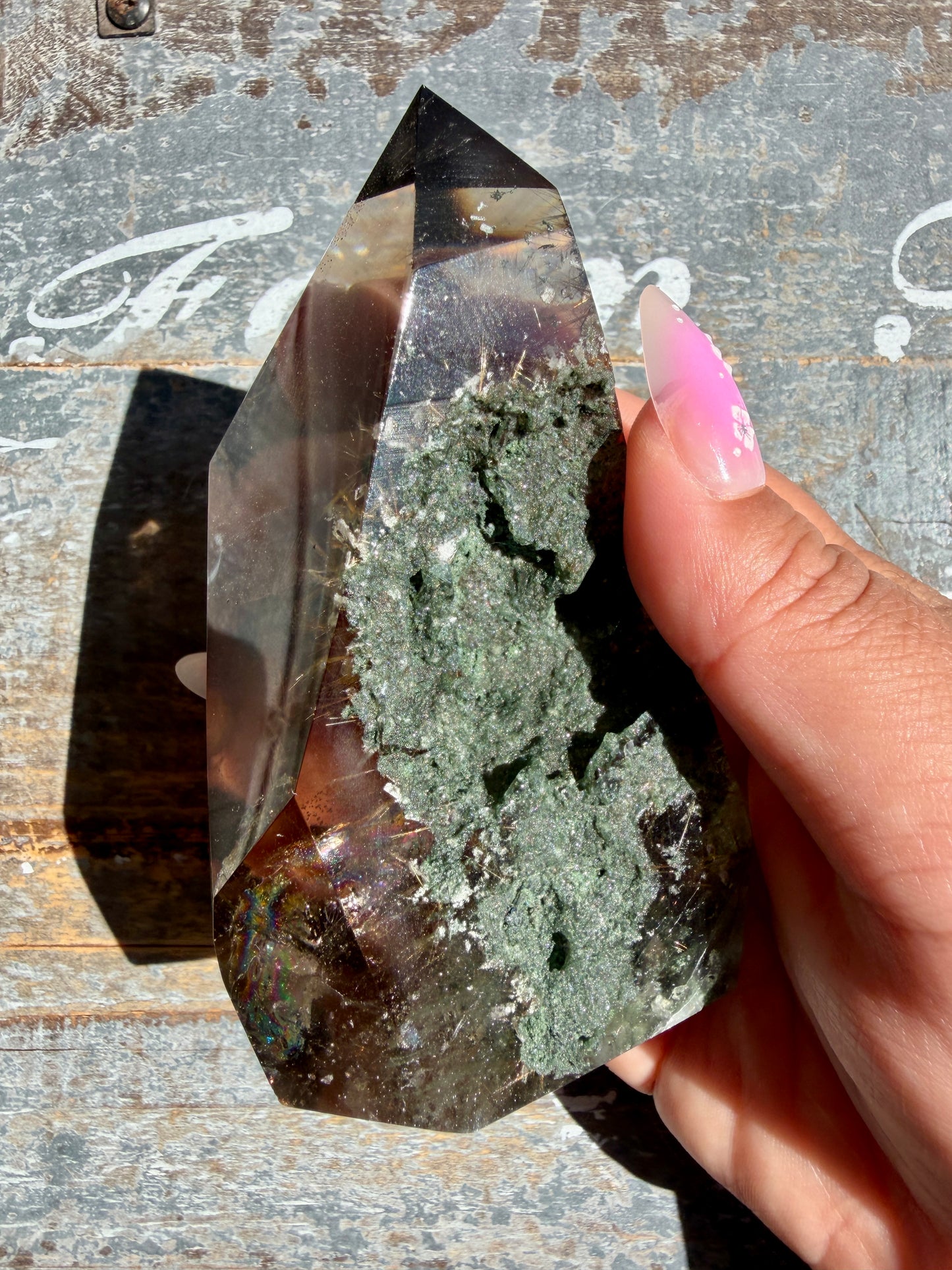 Gorgeous Himalayan Quartz with Rutile | India | Opt 2