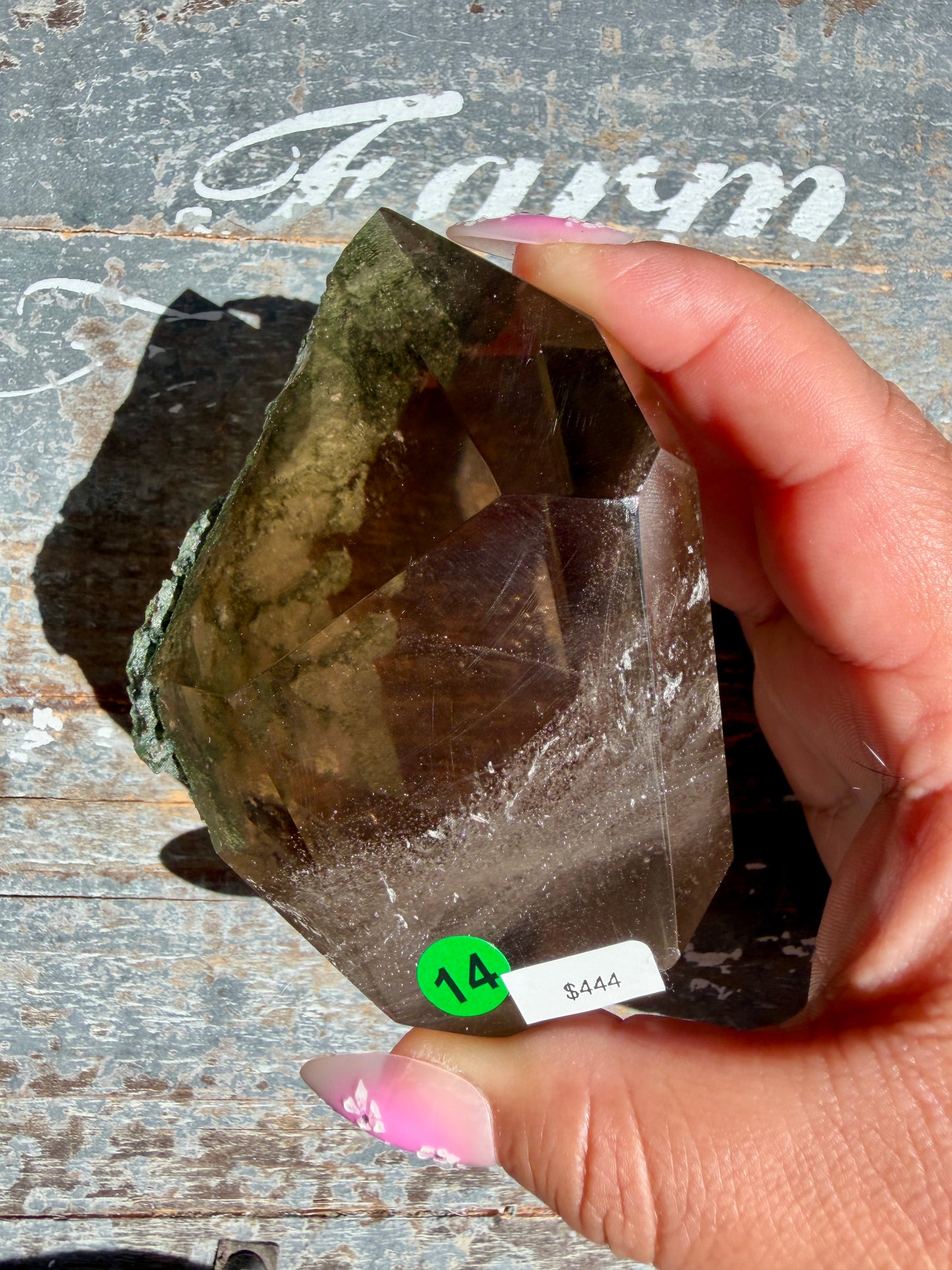 Gorgeous Himalayan Quartz with Chlorite | India | Opt 14