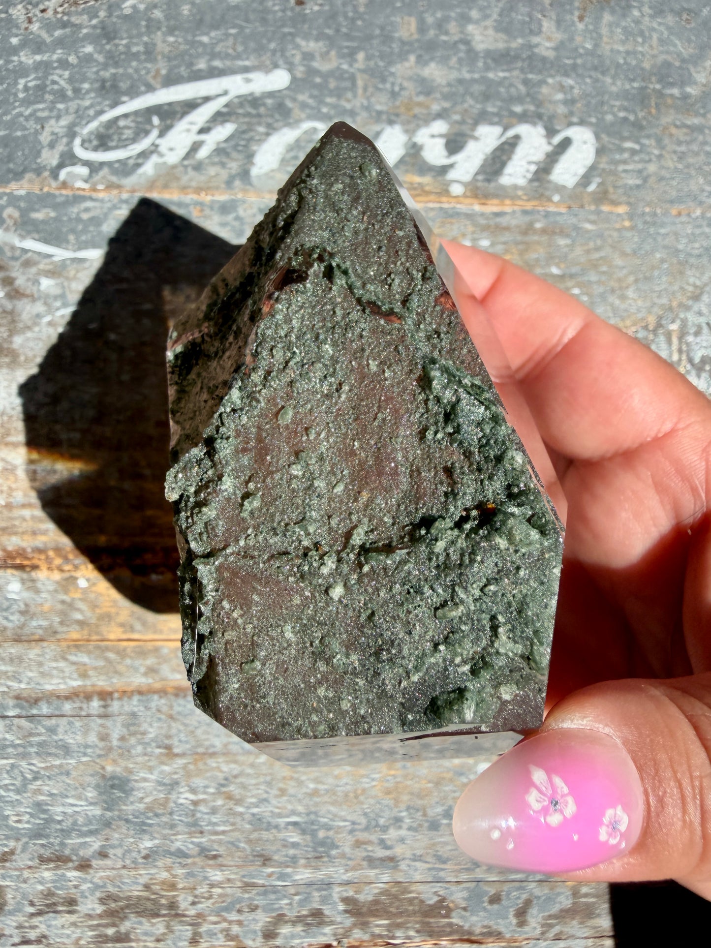 Gorgeous Himalayan Quartz with Chlorite | India | Opt 14