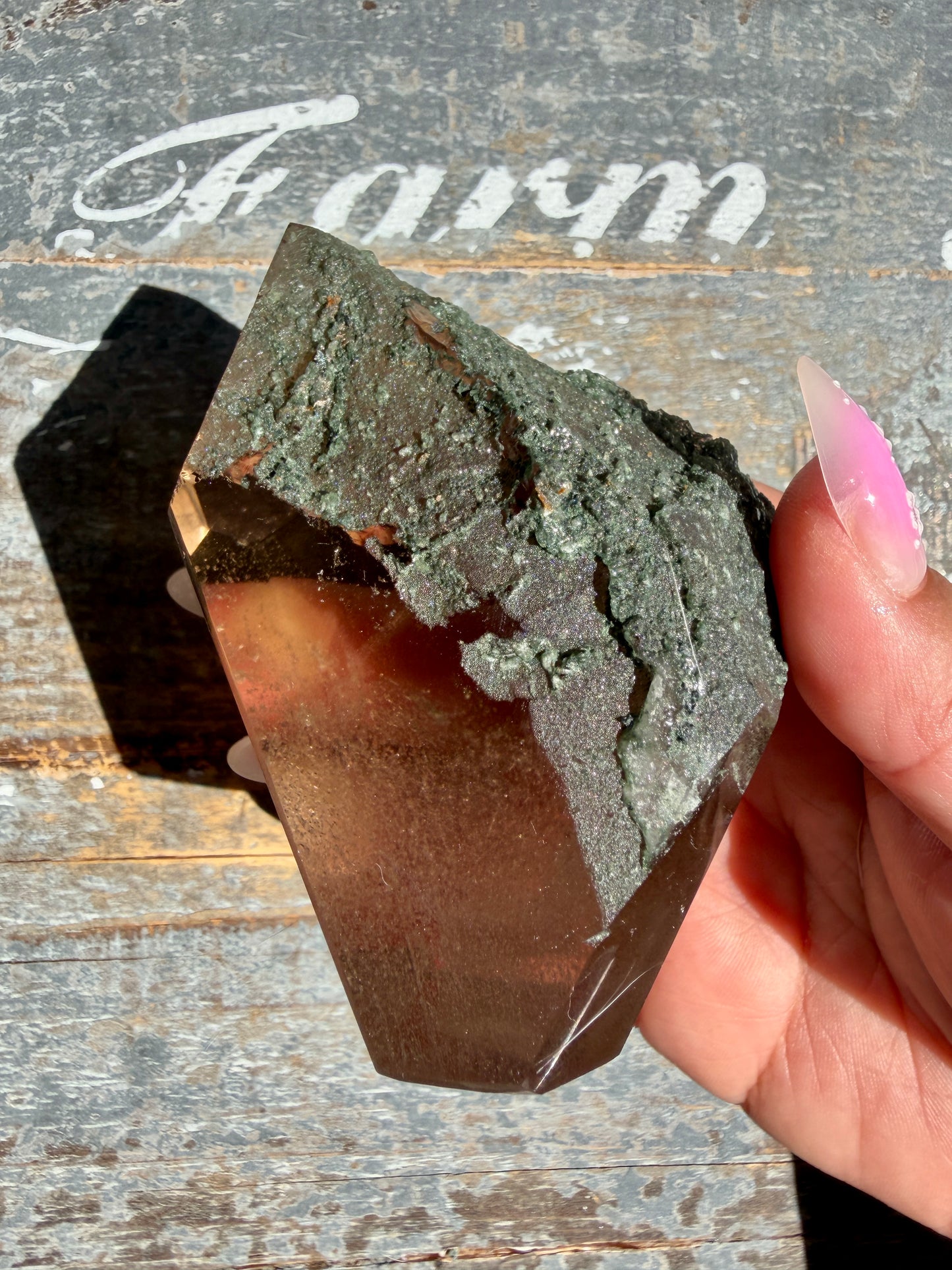 Gorgeous Himalayan Quartz with Chlorite | India | Opt 14