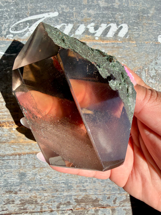 Gorgeous Himalayan Quartz with Chlorite | India | Opt 14