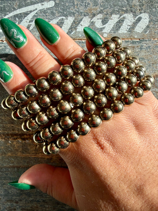 One (1) Hematite Bracelet | Wrist Size: 6.5-6.75" | 8MM