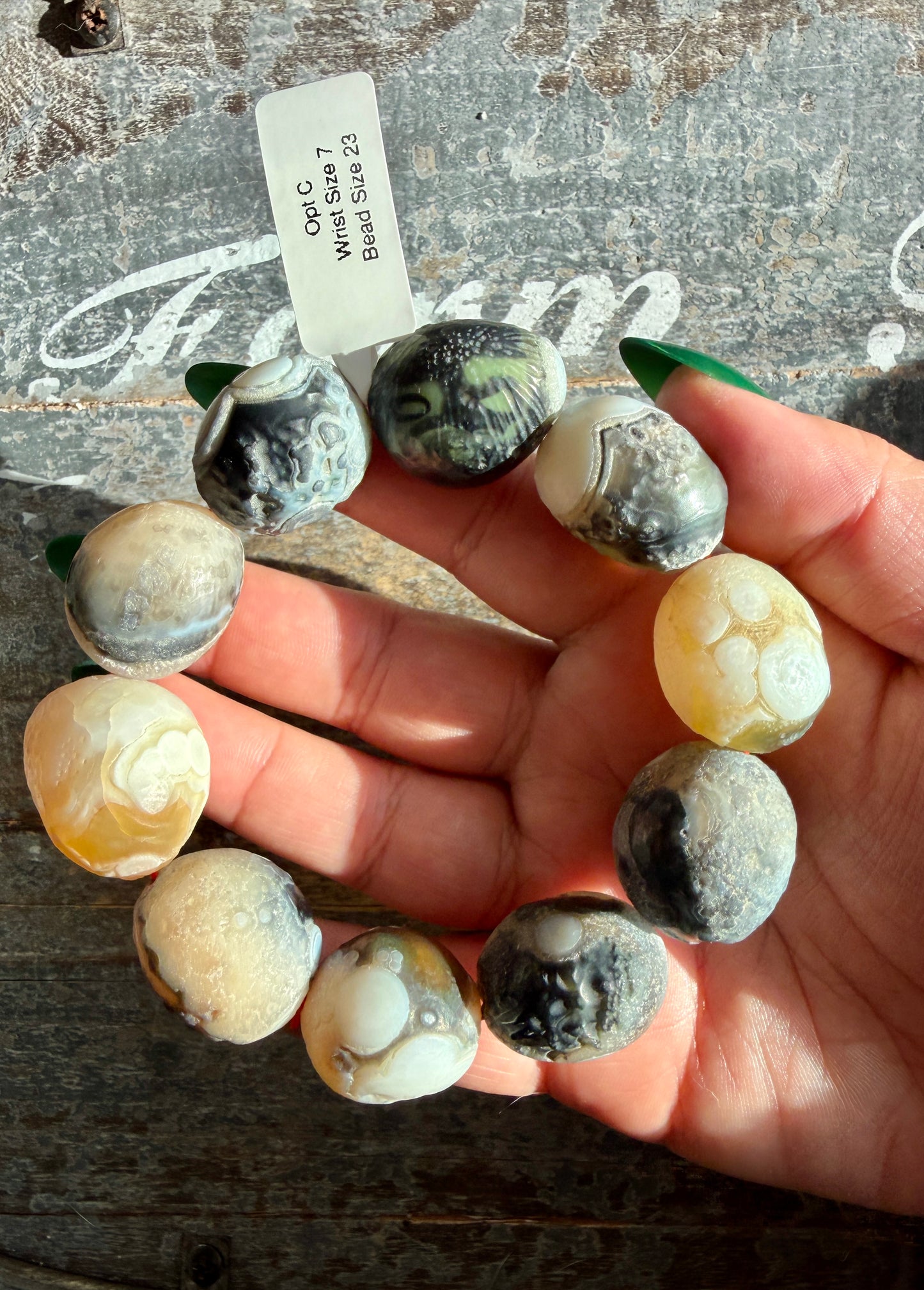 Gorgeous Gobi Agate Bracelet | Opt C | Wrist Size 7" | 23MM