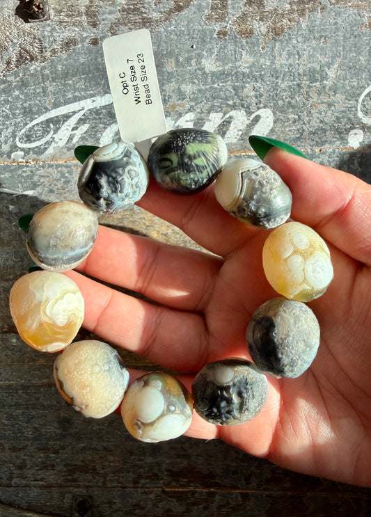 Gorgeous Gobi Agate Bracelet | Opt C | Wrist Size 7" | 23MM