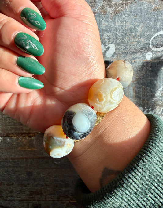 Gorgeous Gobi Agate Bracelet | Opt C | Wrist Size 7" | 23MM