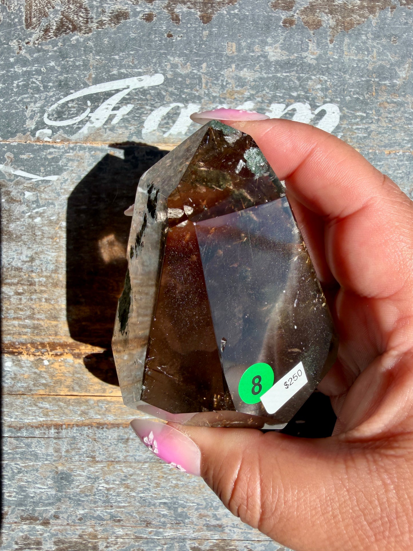 Gorgeous Himalayan Quartz with Chlorite & Rutile | India | Opt 8