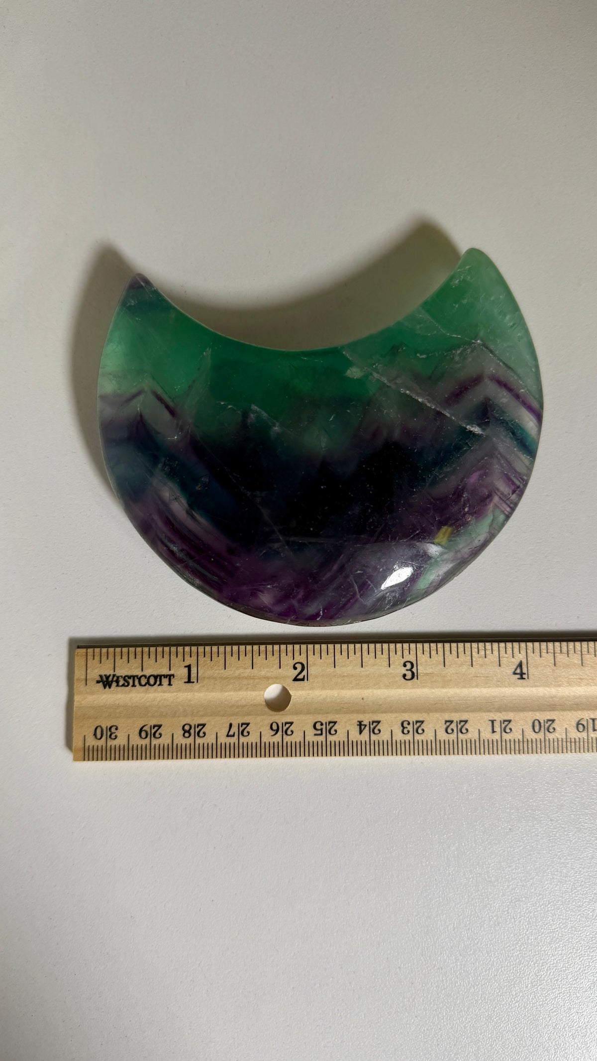 Gorgeous Discounted Fluorite Moon | Opt 77 - 50% off
