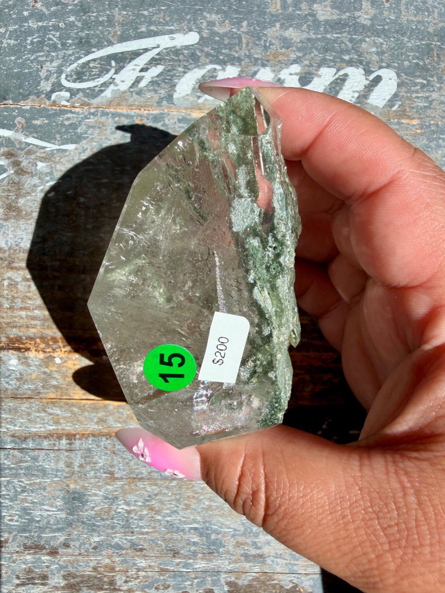 Gorgeous Himalayan Quartz with Chlorite | India | Opt 15 (VIDEO)