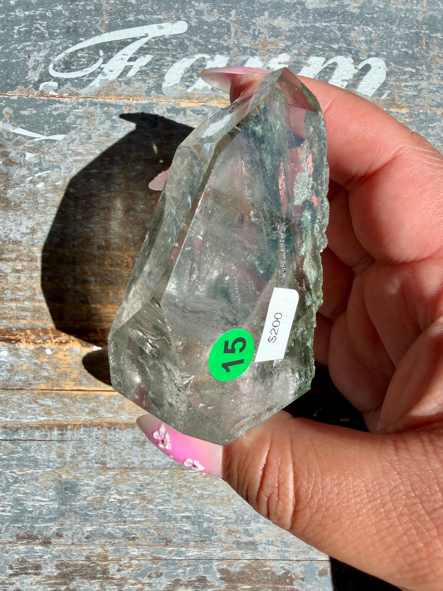 Gorgeous Himalayan Quartz with Chlorite | India | Opt 15 (VIDEO)