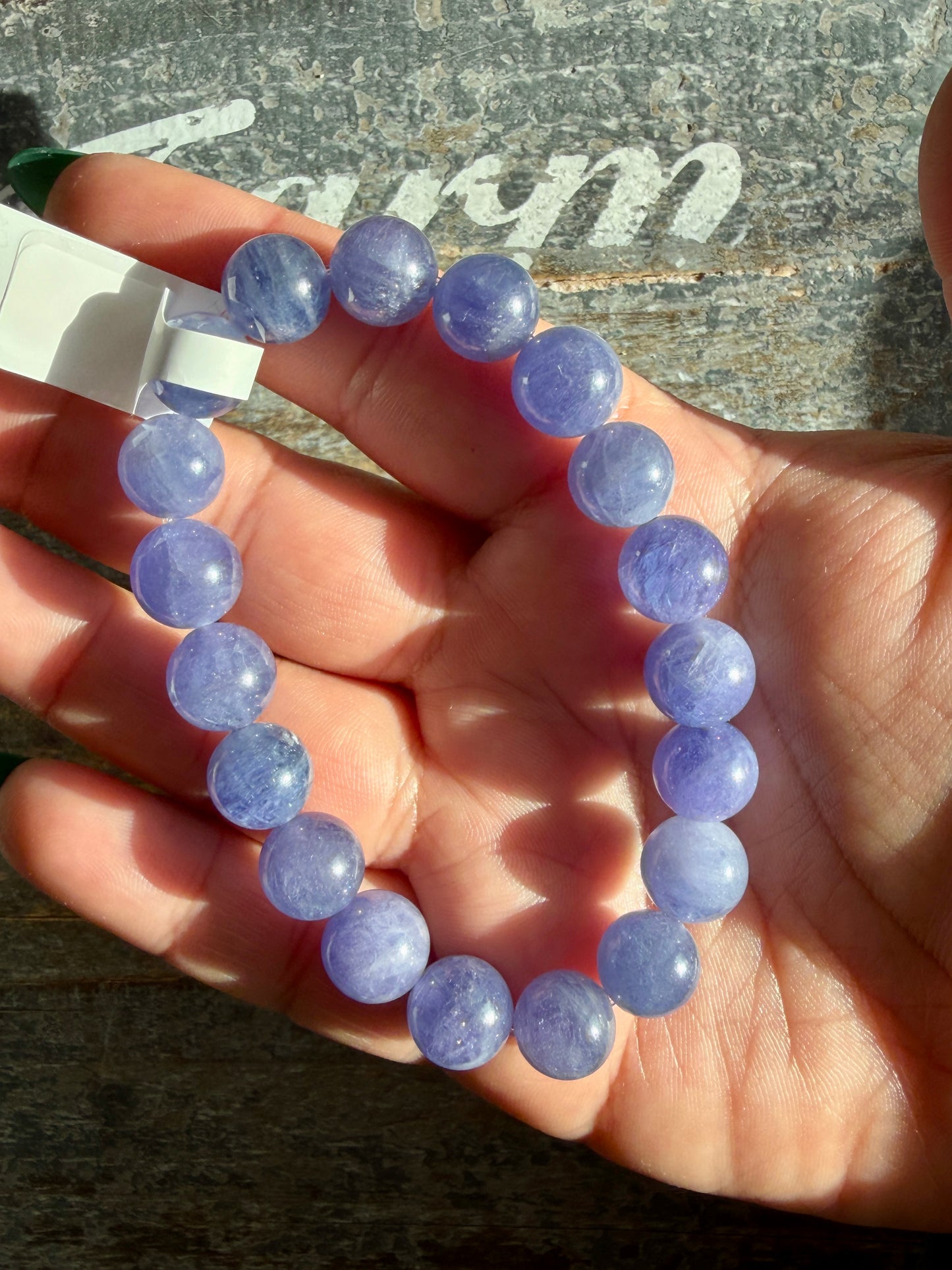 !! RESERVED !!Gorgeous Tanzanite Bracelet | Opt D-10 | Wrist Size: 6.5 | 10mm
