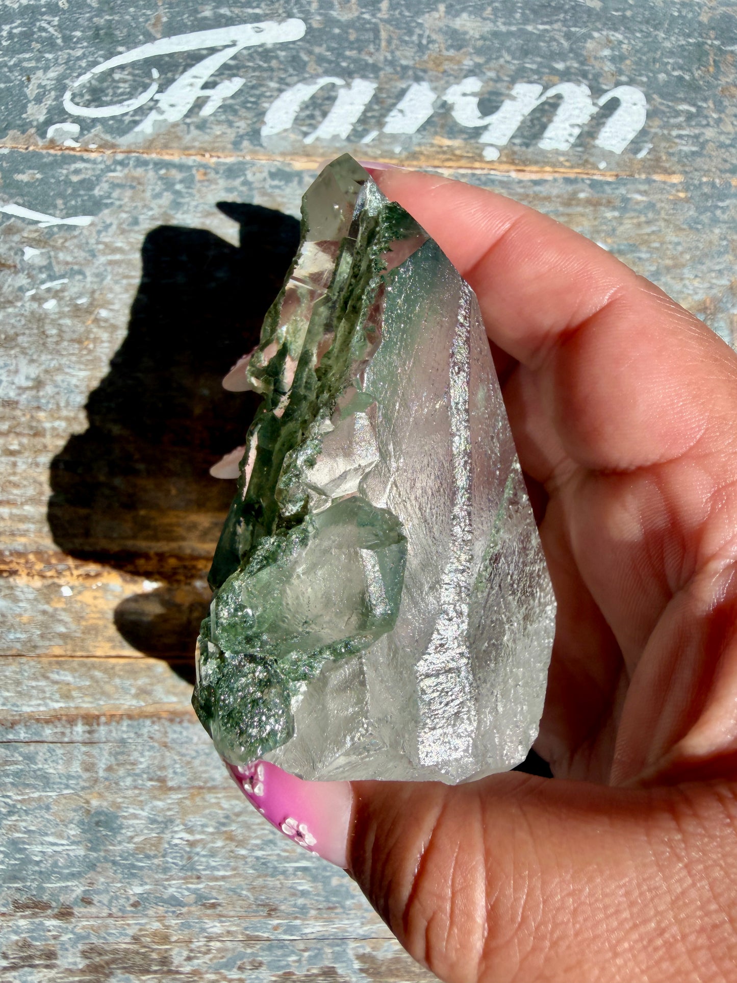 Gorgeous Himalayan Quartz with Chlorite | India | Opt 15 (VIDEO)