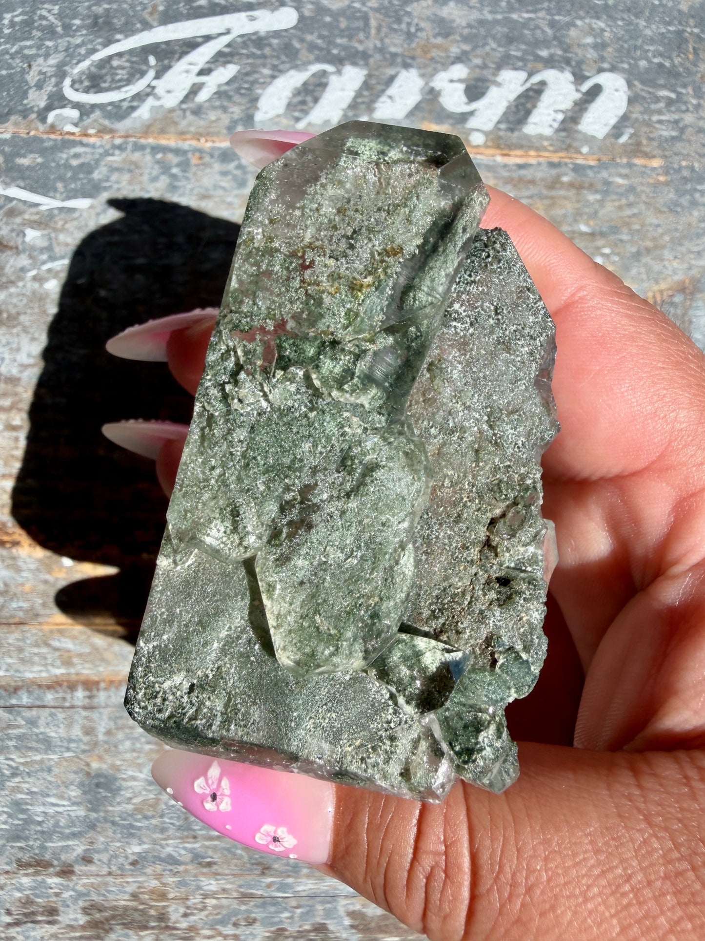 Gorgeous Himalayan Quartz with Chlorite | India | Opt 15 (VIDEO)