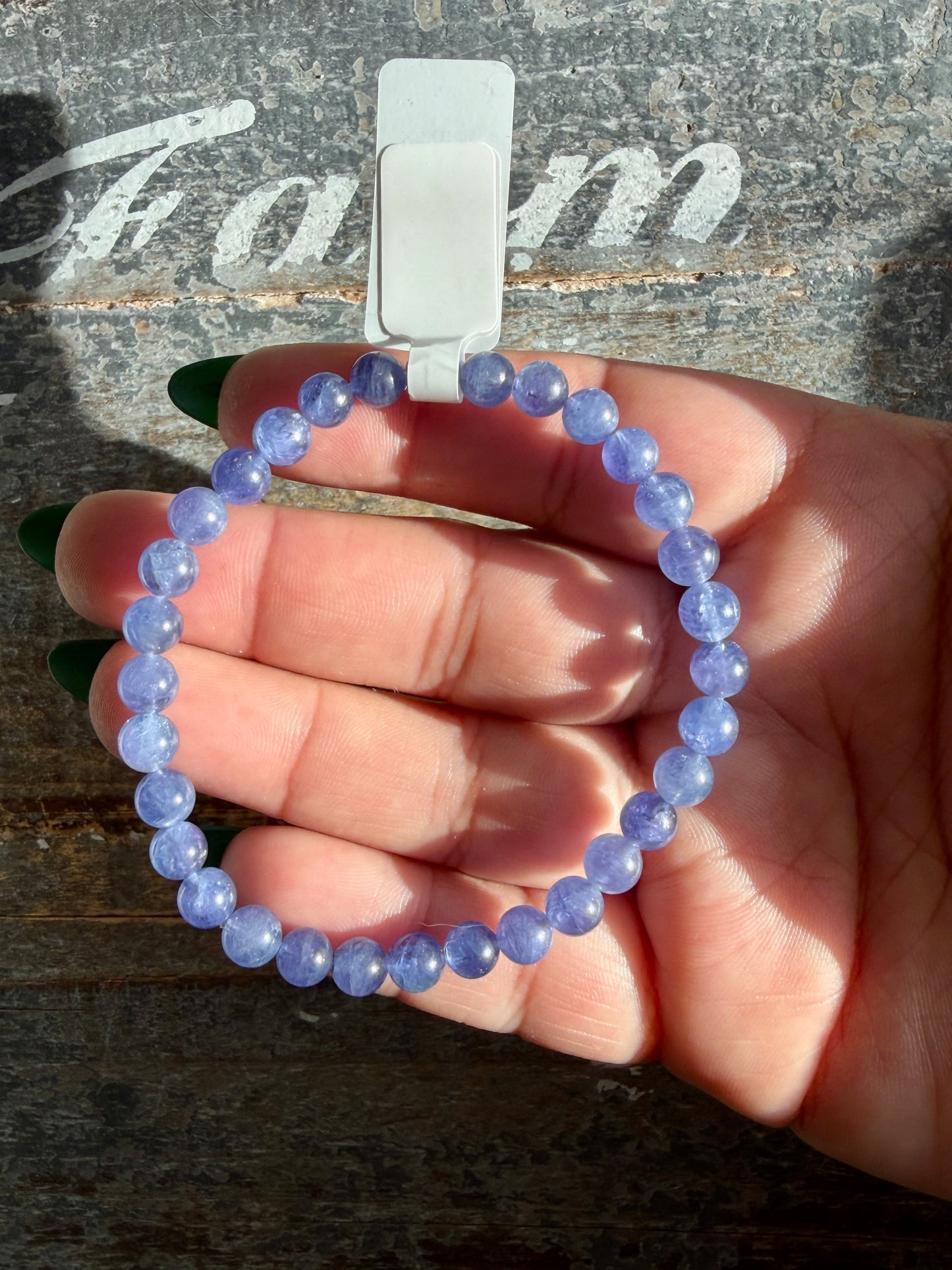 Gorgeous Tanzanite Bracelet | Opt B | Wrist Size: 6.5 | 6mm
