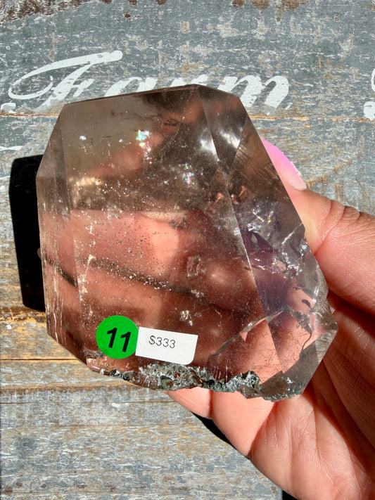 Gorgeous Himalayan Quartz with Chlorite | India | Opt 11
