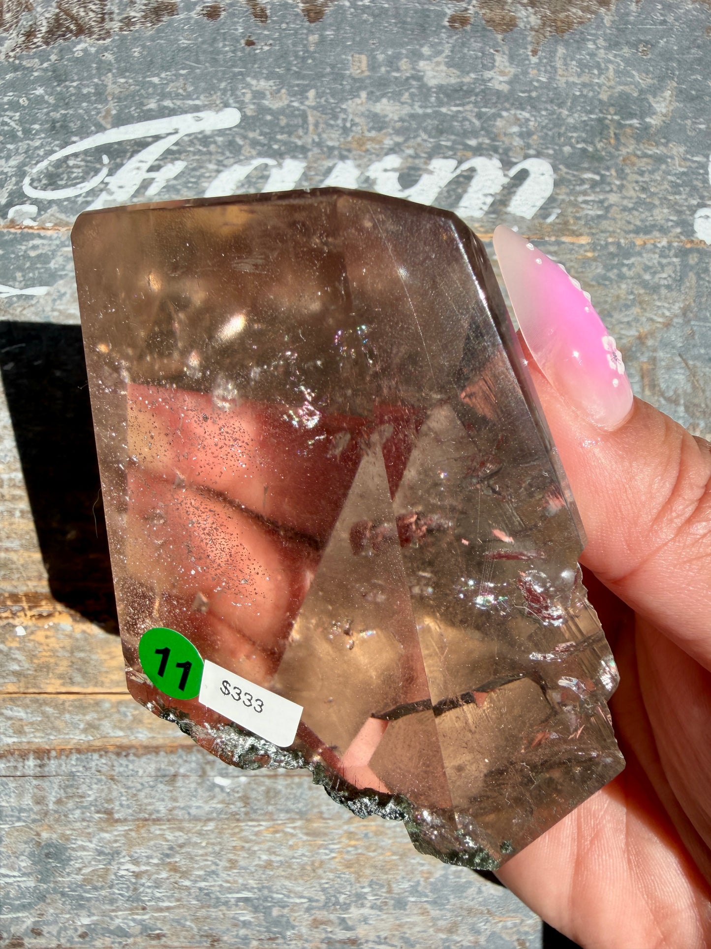 Gorgeous Himalayan Quartz with Chlorite | India | Opt 11