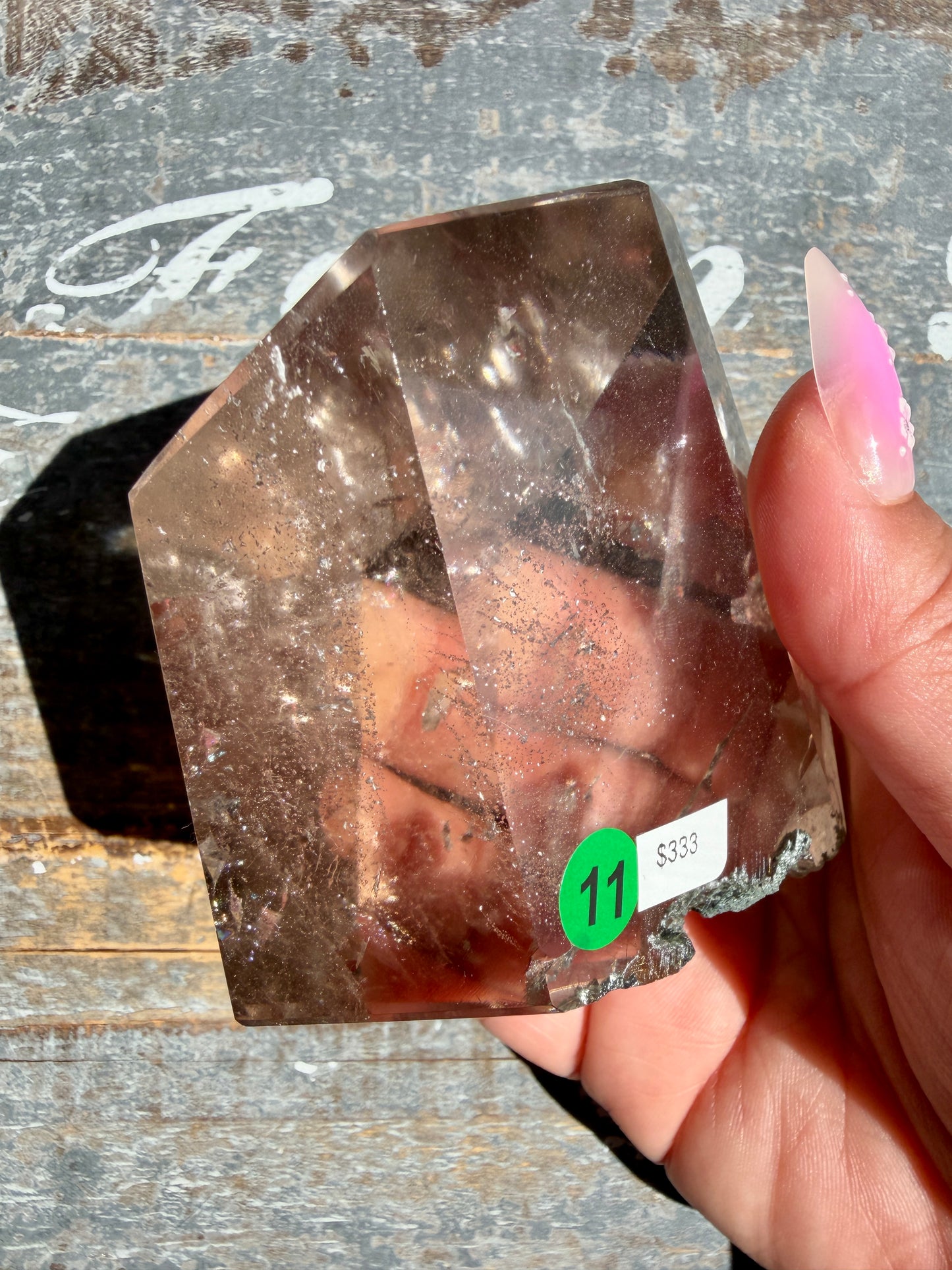 Gorgeous Himalayan Quartz with Chlorite | India | Opt 11