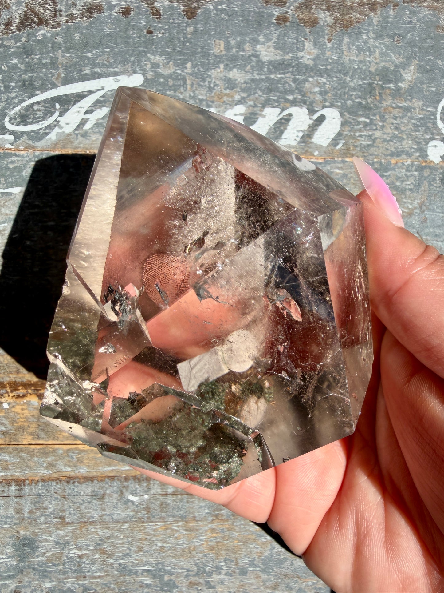 Gorgeous Himalayan Quartz with Chlorite | India | Opt 11